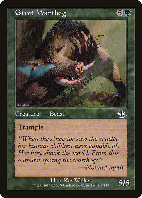 Giant Warthog [Foil]