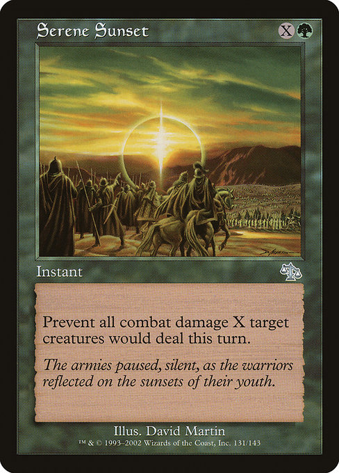 Serene Sunset [Foil]