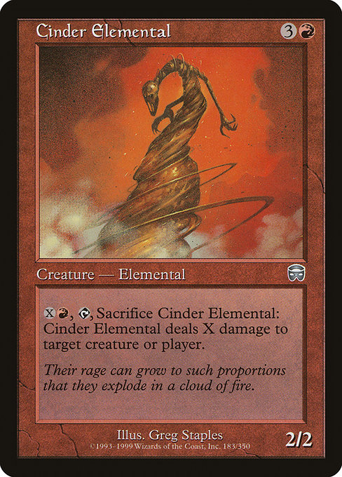 Cinder Elemental [Foil]