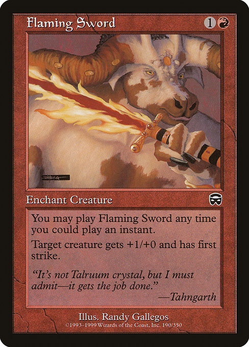 Flaming Sword [Foil]