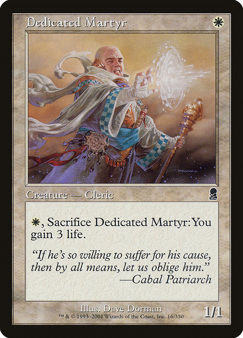 Dedicated Martyr [Foil]