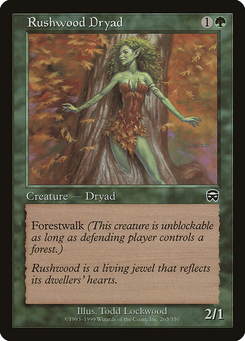 Rushwood Dryad [Foil]