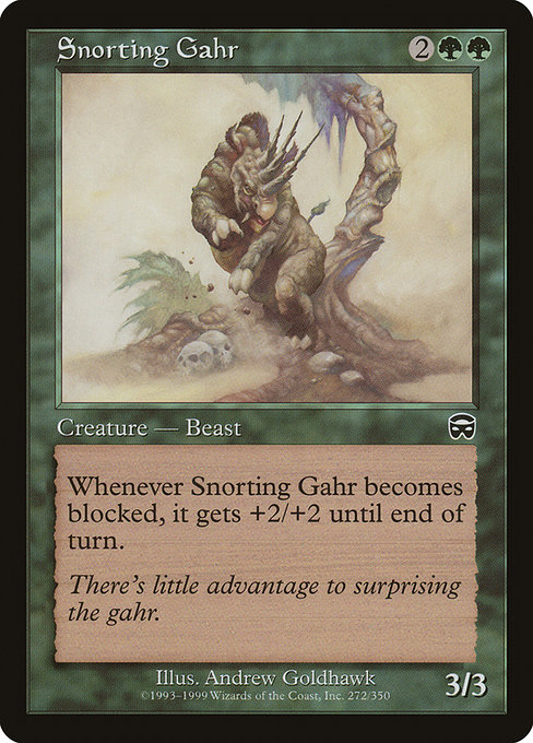 Snorting Gahr [Foil]