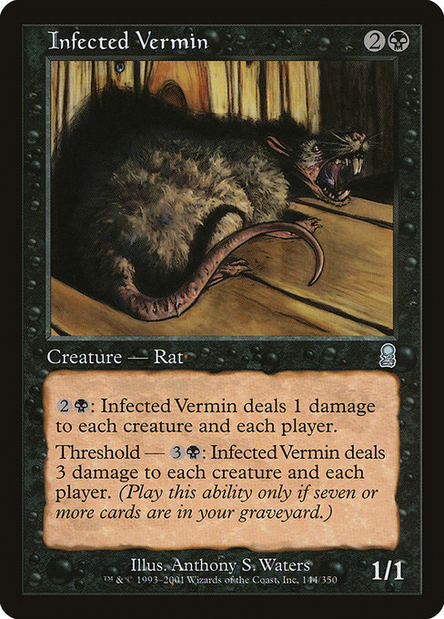 Infected Vermin [Foil]