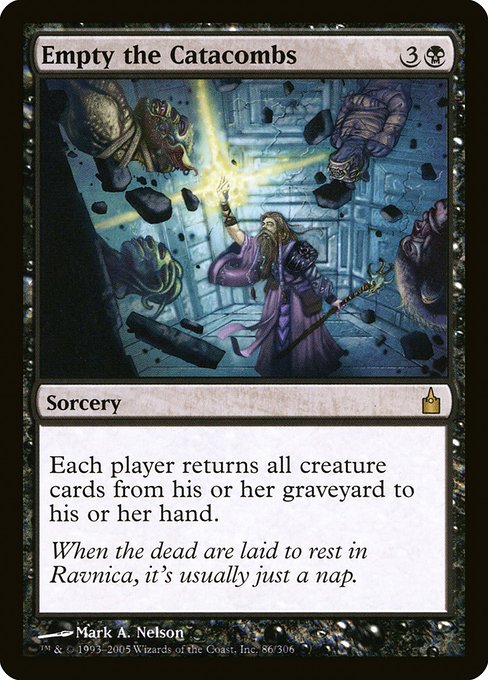 Empty the Catacombs [Foil]
