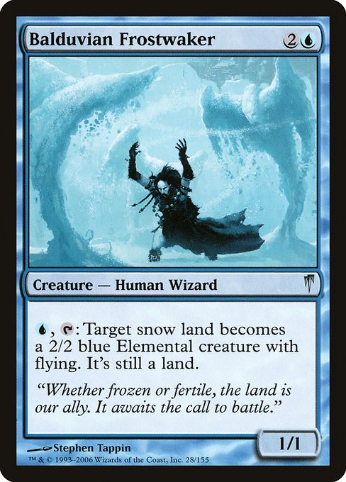 Balduvian Frostwaker [Foil]