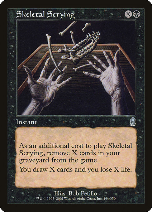 Skeletal Scrying [Foil]