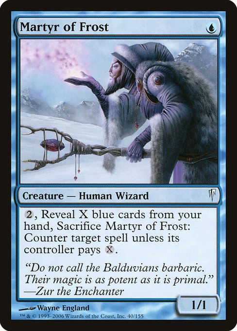 Martyr of Frost [Foil]