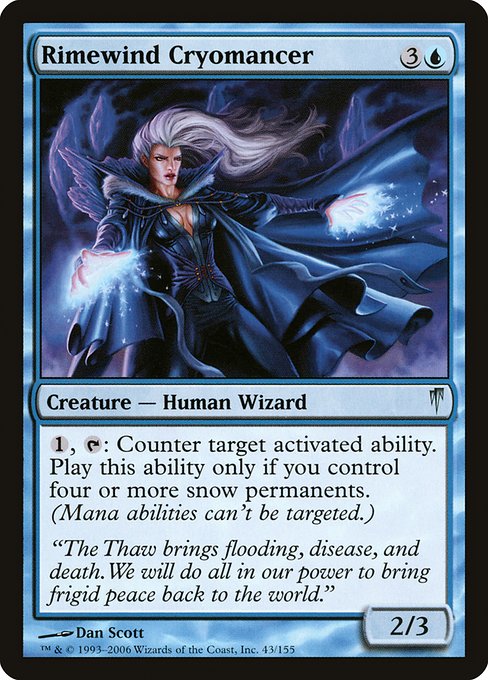 Rimewind Cryomancer [Foil]