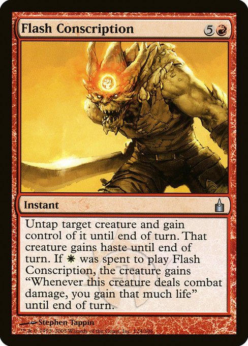 Flash Conscription [Foil]