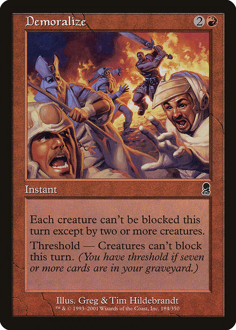 Demoralize [Foil]