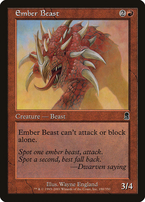 Ember Beast [Foil]