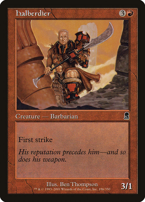 Halberdier [Foil]