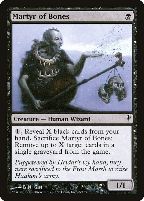 Martyr of Bones [Foil]