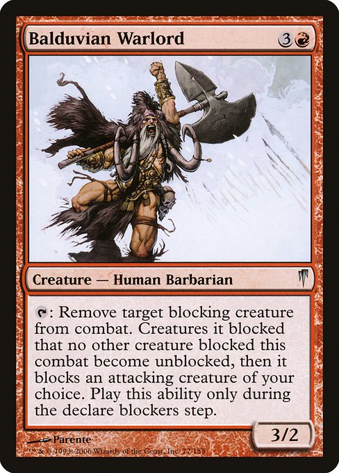 Balduvian Warlord [Foil]