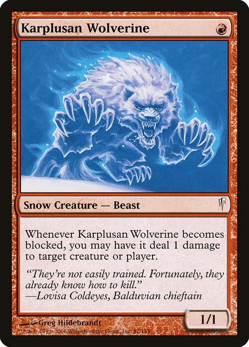Karplusan Wolverine [Foil]