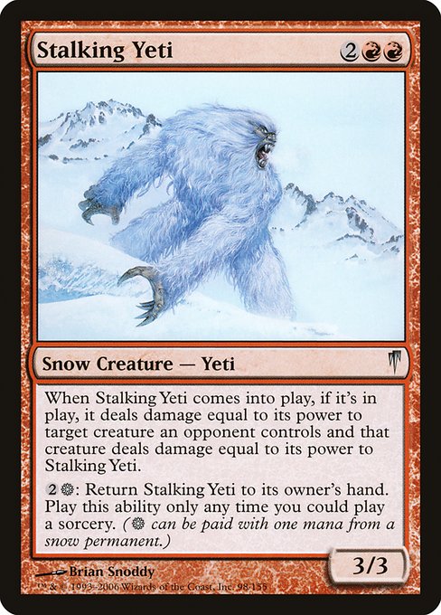 Stalking Yeti [Foil]