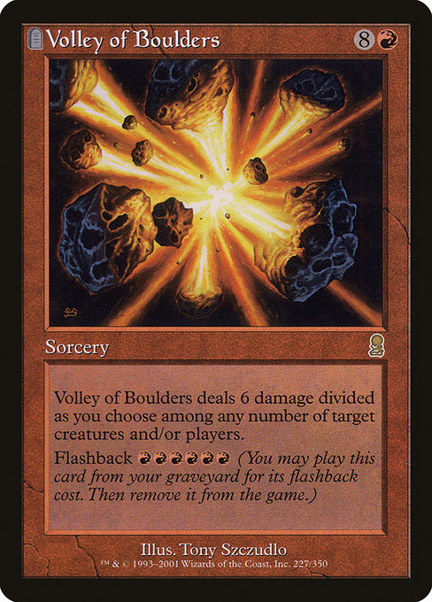 Volley of Boulders [Foil]