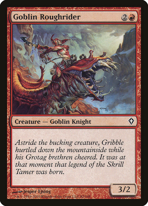 Goblin Roughrider [Foil]