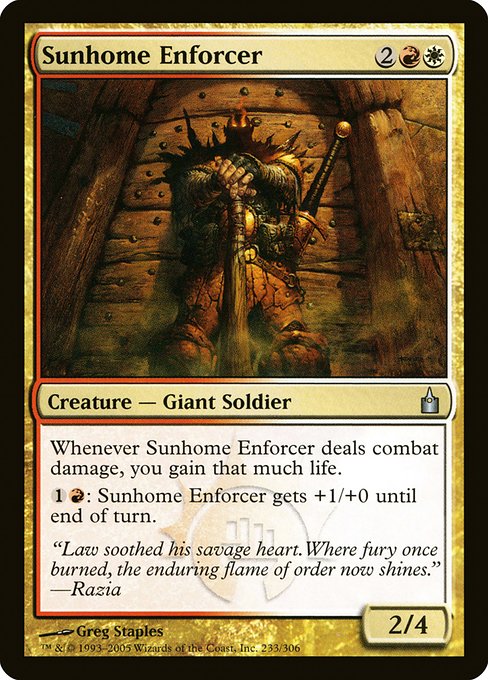 Sunhome Enforcer [Foil]