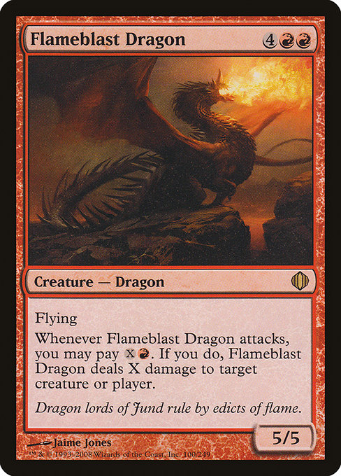 Flameblast Dragon [Foil]