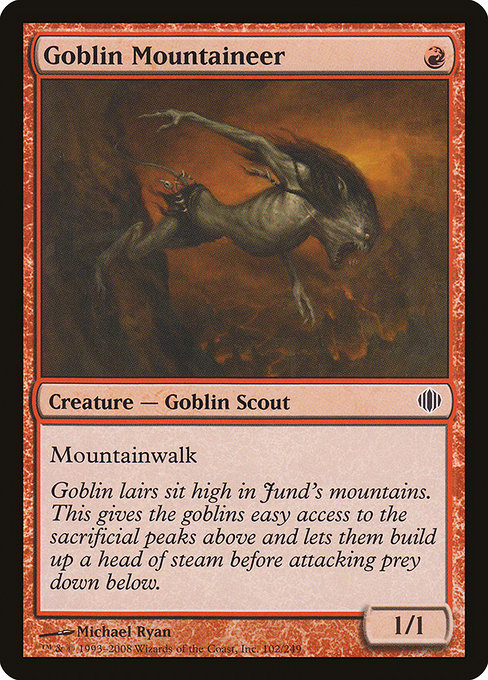 Goblin Mountaineer [Foil]