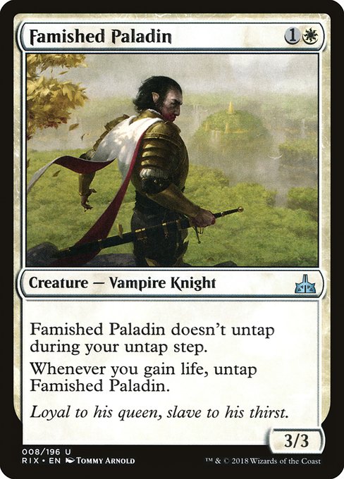 Famished Paladin [Foil]