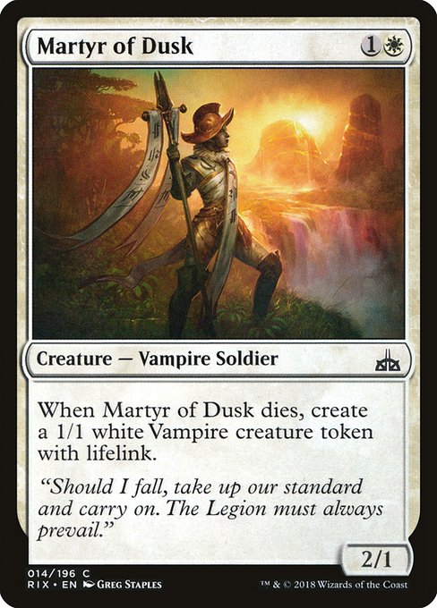 Martyr of Dusk [Foil]