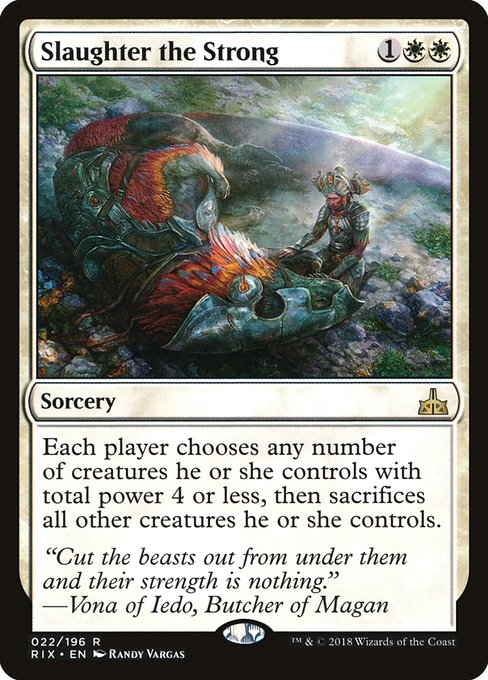 Slaughter the Strong [Foil]