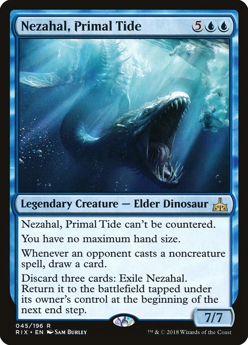Nezahal, Primal Tide [Foil]