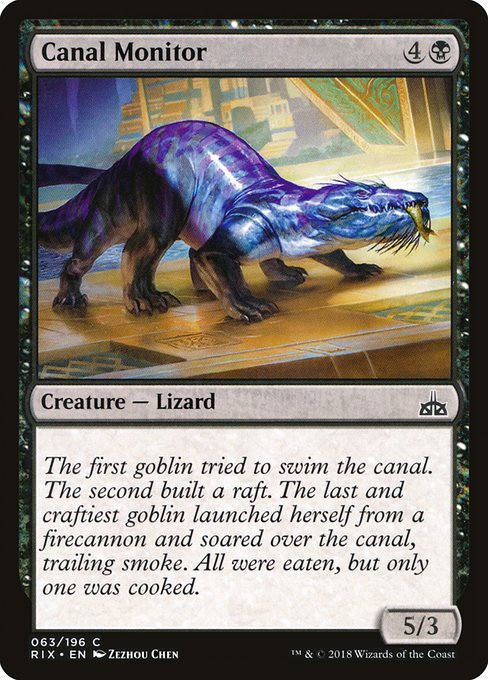 Canal Monitor [Foil]