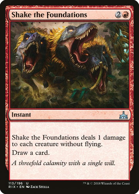 Shake the Foundations [Foil]