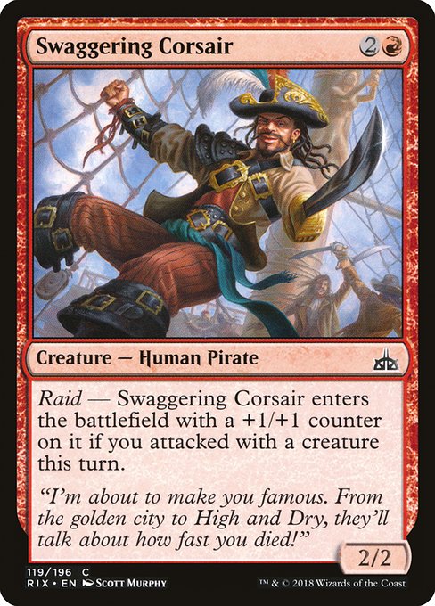 Swaggering Corsair [Foil]