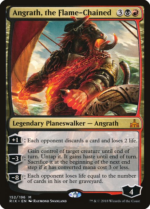 Angrath, the Flame-Chained [Foil]