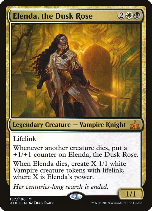 Elenda, the Dusk Rose [Foil]