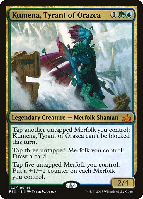 Kumena, Tyrant of Orazca [Foil]
