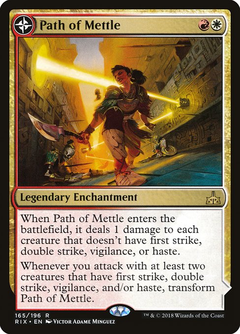 Path of Mettle // Metzali, Tower of Triumph [Foil]