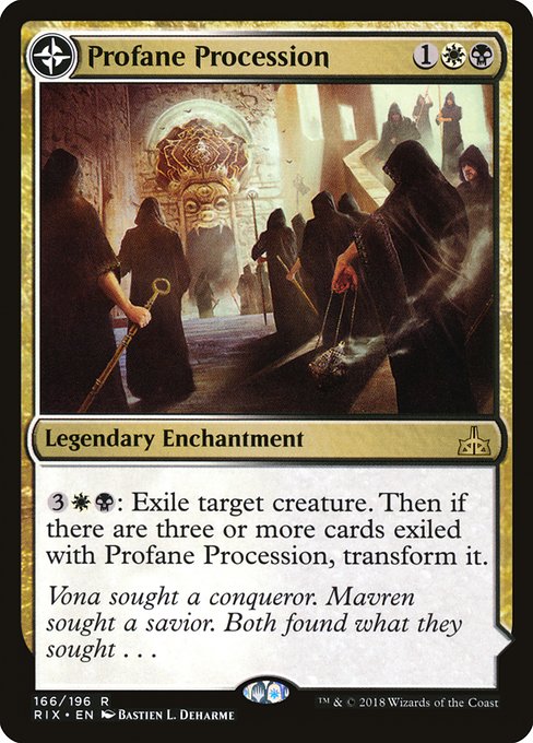 Profane Procession // Tomb of the Dusk Rose [Foil]