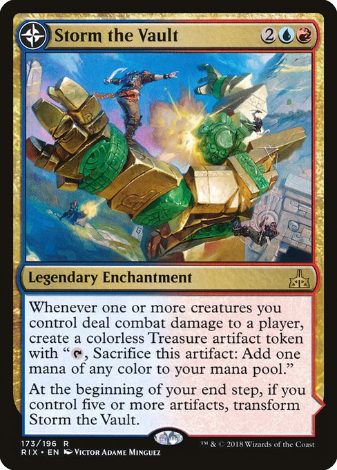 Storm the Vault // Vault of Catlacan [Foil]