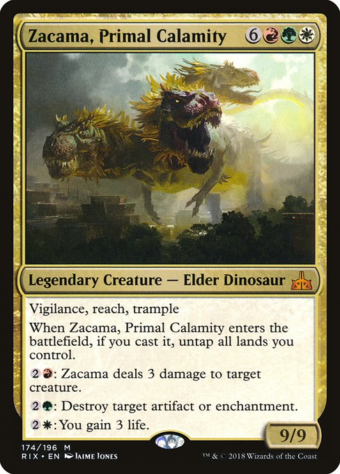 Zacama, Primal Calamity [Foil]