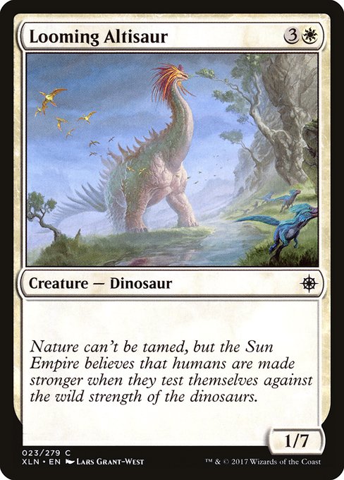 Looming Altisaur [Foil]