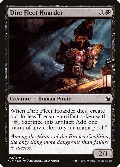 Dire Fleet Hoarder [Foil]