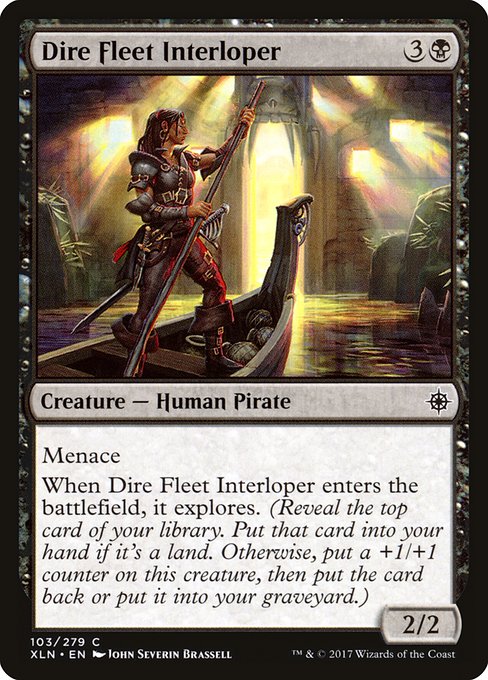Dire Fleet Interloper [Foil]