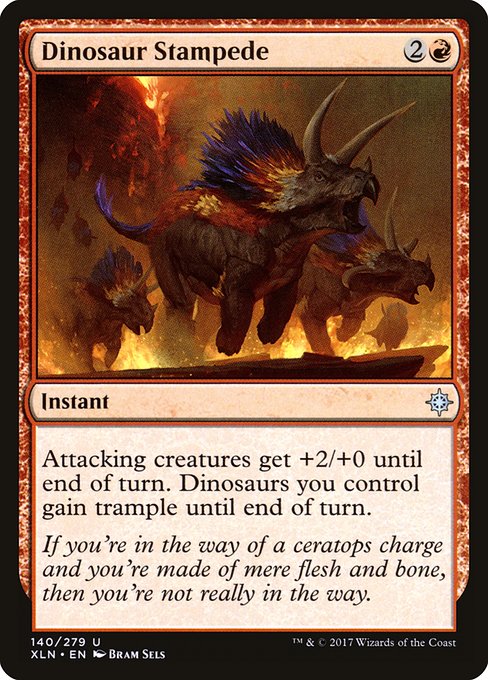 Dinosaur Stampede [Foil]
