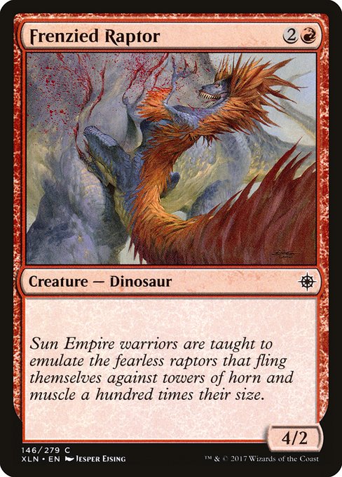 Frenzied Raptor [Foil]