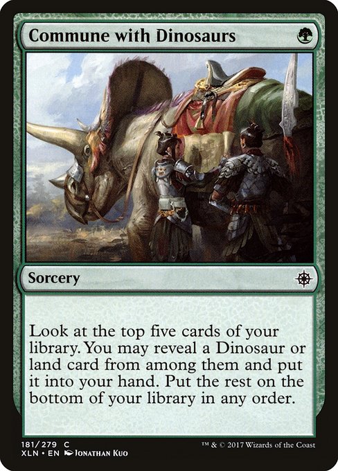 Commune with Dinosaurs [Foil]