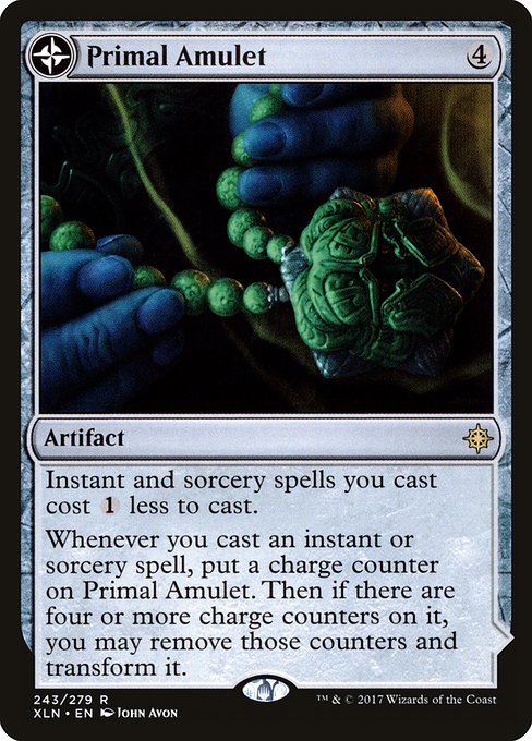 Primal Amulet // Primal Wellspring [Foil]