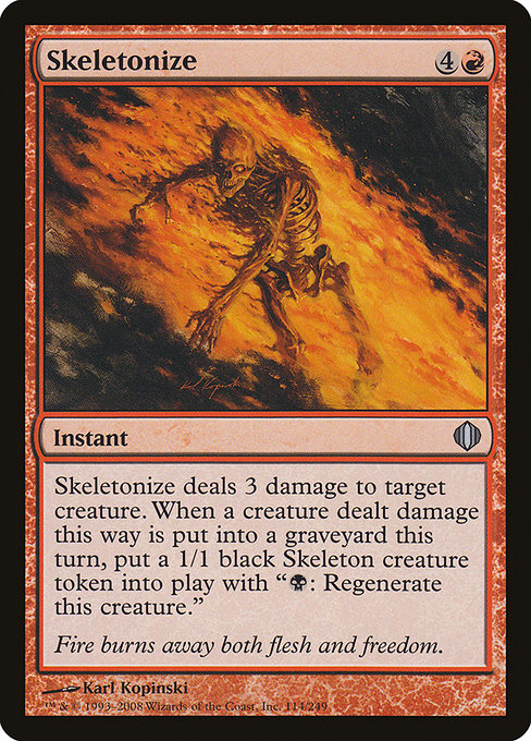Skeletonize [Foil]