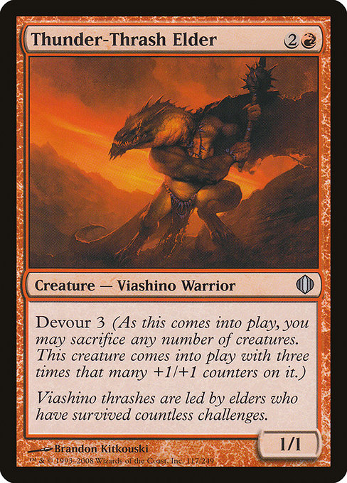 Thunder-Thrash Elder [Foil]