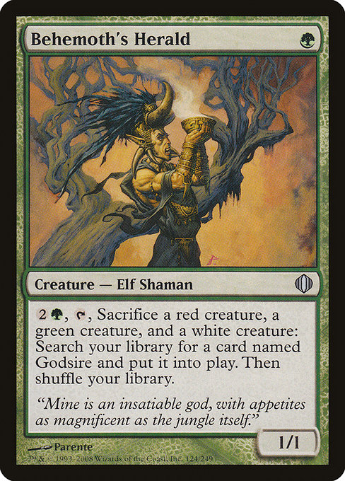 Behemoth's Herald [Foil]